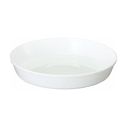 Yamato Plastics Shallow Plate White 8 Type