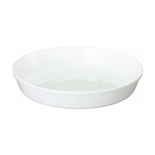 Yamato Plastics Shallow Plate White 8 Type