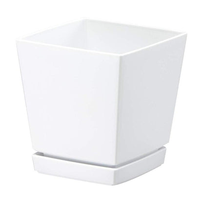 Yamato Plastics Quenchero Pot (with Plate) White 5