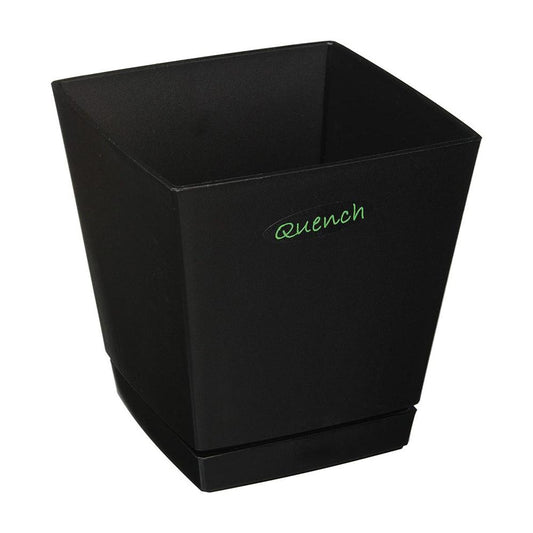 Yamato Plastics Quench Low Pot (with Plate) Black Size 6