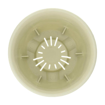 Yamato Plastics No-Mii Low Pot Ivory Size 5