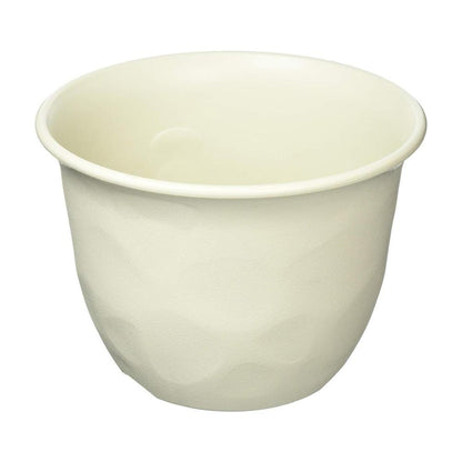 Yamato Plastics No-Mii Low Pot Ivory 7