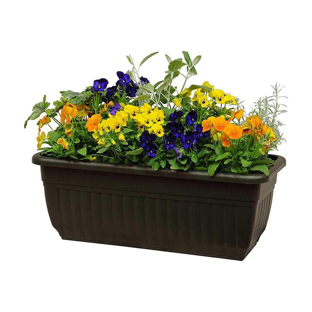 Yamato Plastics NB Planter Dark Brown 45