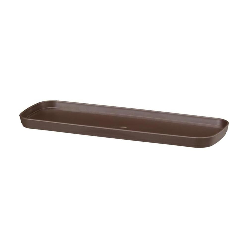 Yamato Plastics Frégola Planter Saucer Dark Brown 50 Type