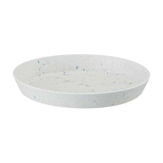 Yamato Plastics Sustain Plate Marble White 22 Type