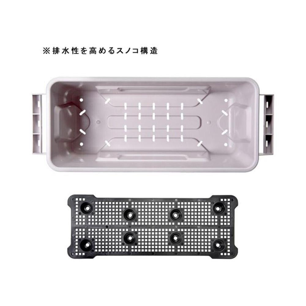 Daiwa Plastics Garage Container Light Gray 45 Type