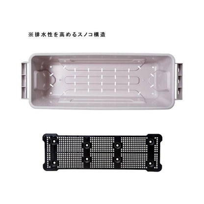 Yamato Plastics Garage Container Light Gray 55 Type