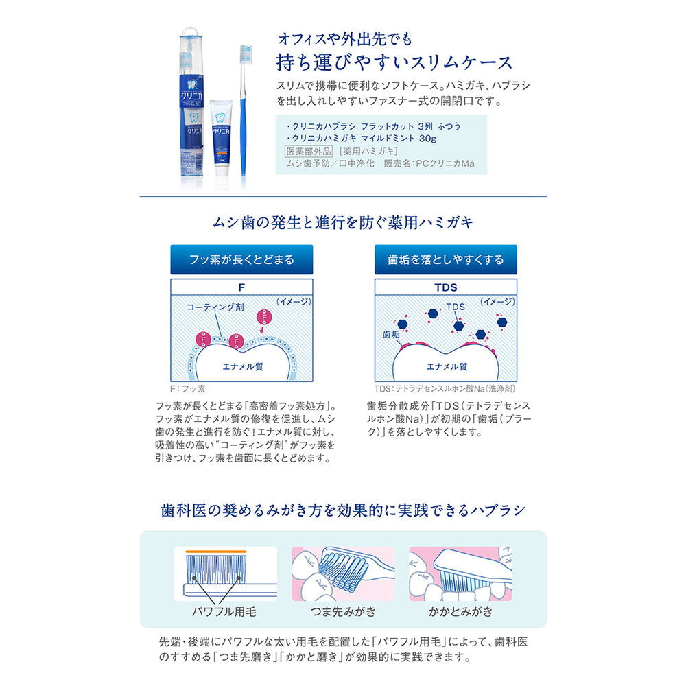 Lion Clinica Travel Set 1 Bottle + 30g