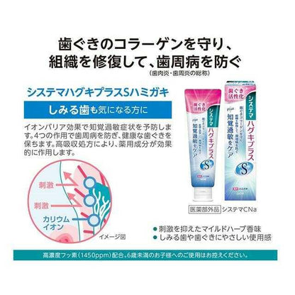 Lion Systema Gums Plus S Toothpaste 95g