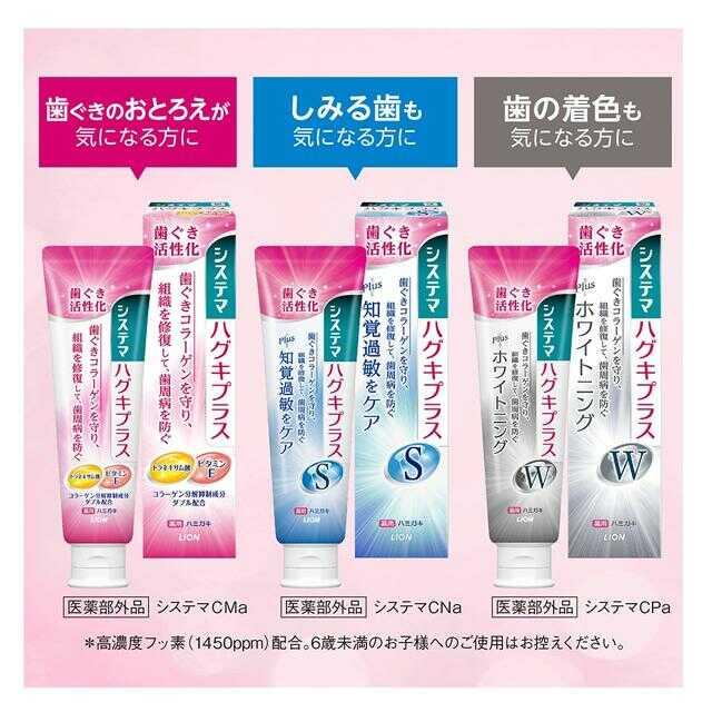 Lion Systema Gums Plus W Toothpaste 95g