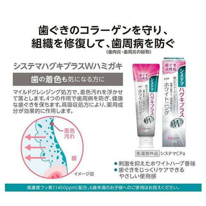 Lion Systema Gums Plus W Toothpaste 95g