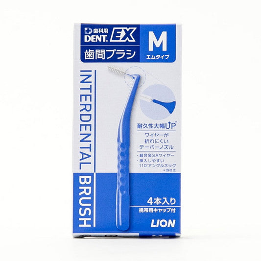 Lion DENT. EX Interdental Brush M 4 Pieces