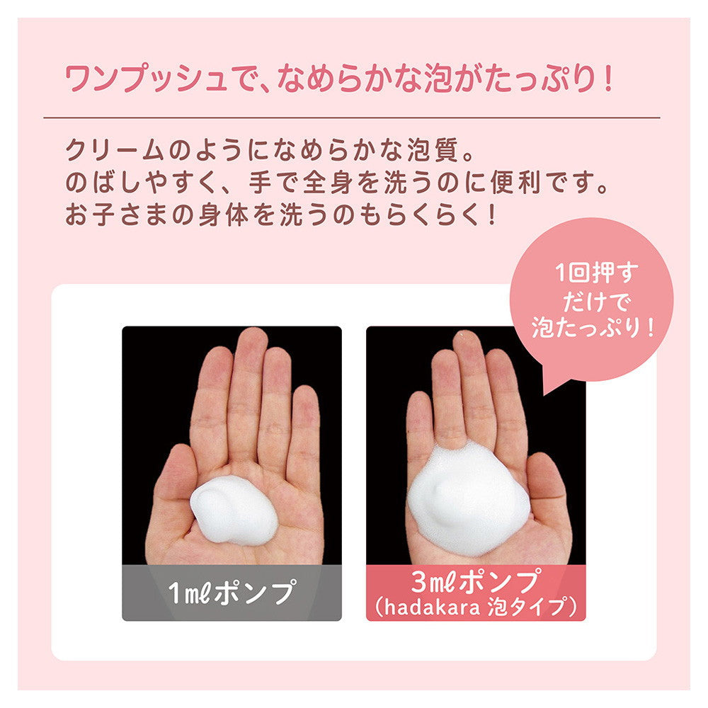 [Quasi-drug] Lion Hadakara Medicinal Pure Mild Foam Body Soap Refill 440ml