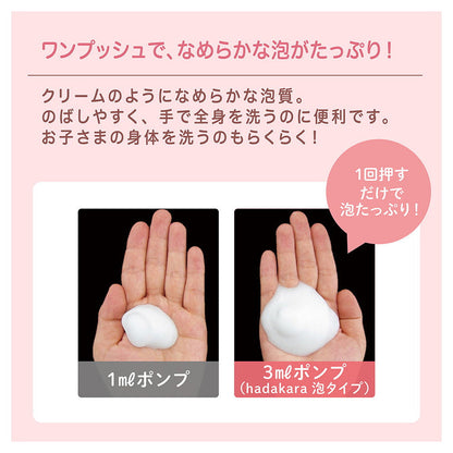 [Quasi-drug] Lion Hadakara Medicinal Pure Mild Foam Body Soap Refill 440ml