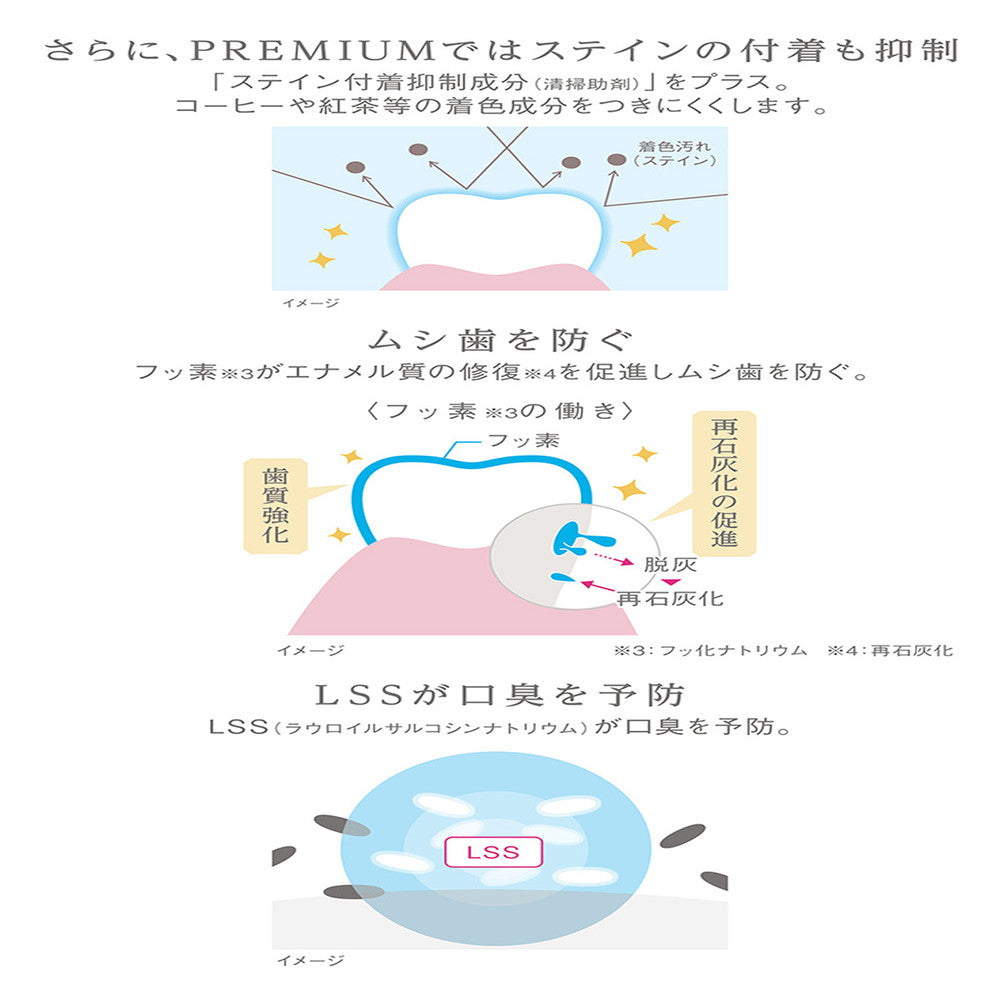 Lion Lightee Toothpaste PREMIUM 53g