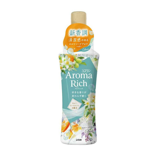 Lion Soflan Aroma Rich Clea (Neroli Soap Aroma) (480ml)