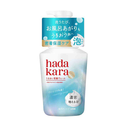 Lion hadakara Moist Body Care Soap Foam Type Creamy Soap Scent 540ml