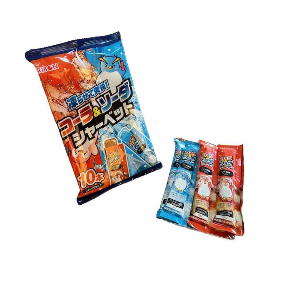 Ribbon Cola & Soda Sherbet 10 Sticks