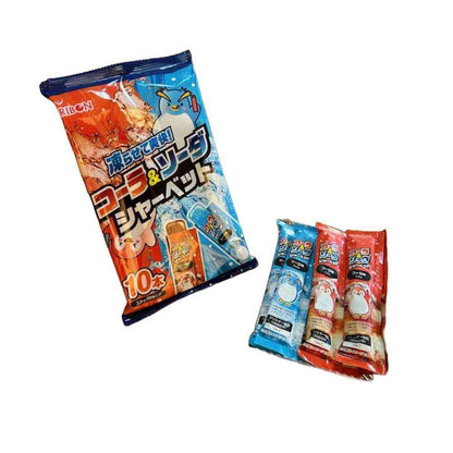 Ribbon Cola & Soda Sherbet 10 Sticks