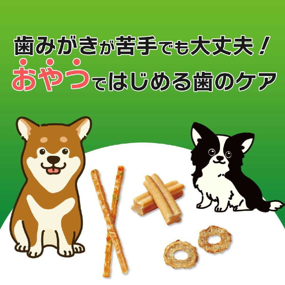 PETKISS Dog Dental Chew Snack Chicken Breast Stick Plain