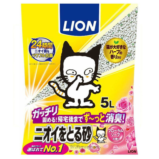 Odor-Removing Litter Floral Soap Scent 5L