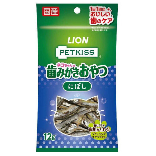 PETKISS Cat Tooth Cleaning Snack - Dried Sardines 12g