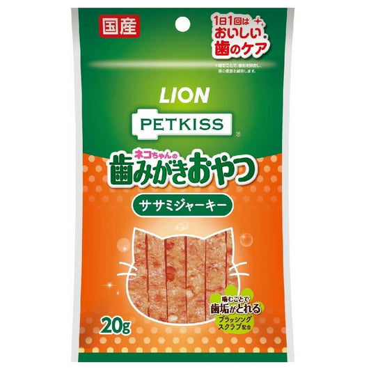 PETKISS Cat Dental Treats Chicken Jerky 20g