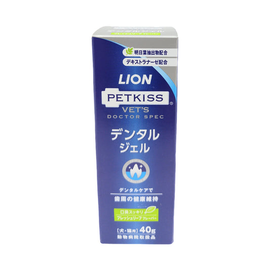 Lion Pet Vet Doctor Spec Dental Gel Fresh Leaf 40g