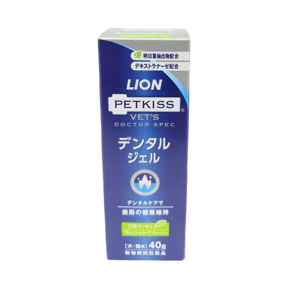 Lion Pet Vet Doctor Spec Dental Gel Fresh Leaf 40g