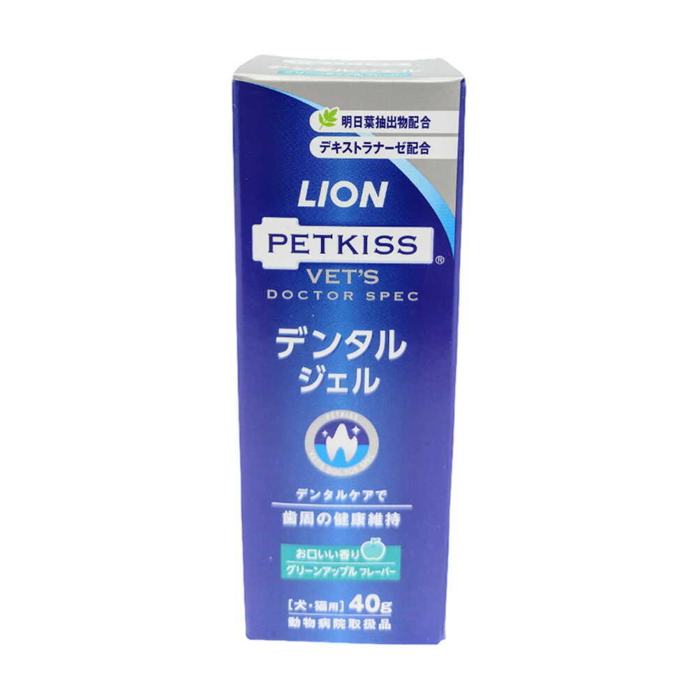 Lion Pet Vet Doctor Spec Dental Gel Green Apple 40g