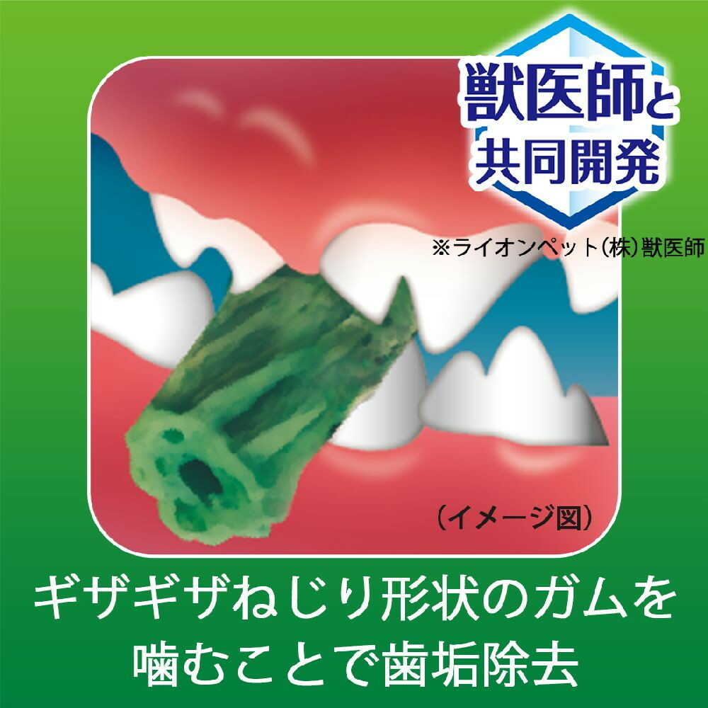 Lion Pet Kiss Post-Meal Toothbrush Gum Ultra Soft Type for Extra Small to Small Dogs