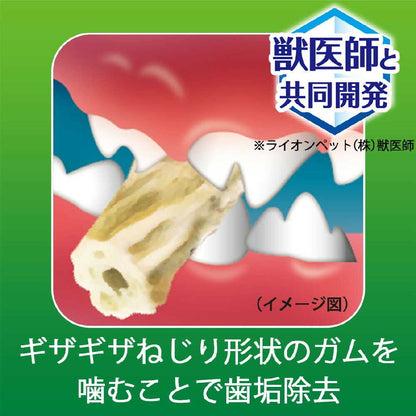 PETKISS Additive-Free Post-Meal Dental Chewing Gum for Small Dogs 120g