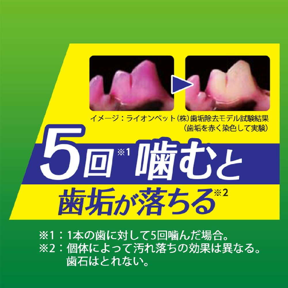 PETKISS Post-Meal Dental Chew Gum Additive-Free Soft Type for Small Dogs 80g