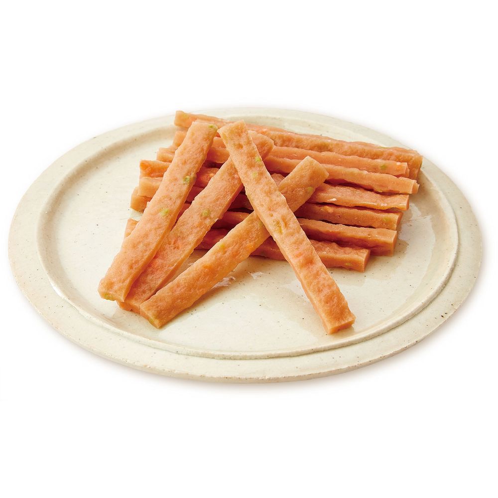 Petio Soft Chicken Breast & Chicken Breast No Additives Long Stick for Dogs 7 Years and Older with Vegetables 150g