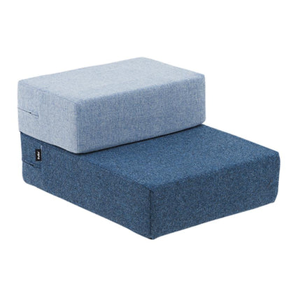 Fabric Cushion Step Ocean Blue