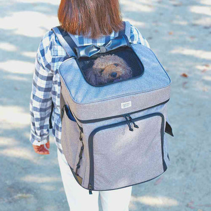 Hugmu Dog Backpack Carrier M Black