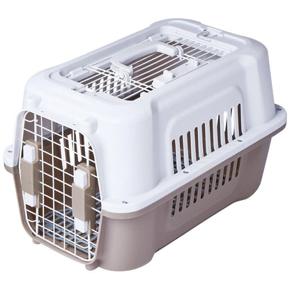 Pet Carrier 2-Door Tough House Carrier Ivory S