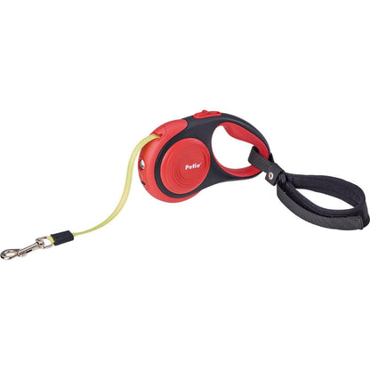 Dog Retractable Leash Night Walker EX SM Red