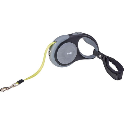 Dog Retractable Lead Night Walker EX ML Gray