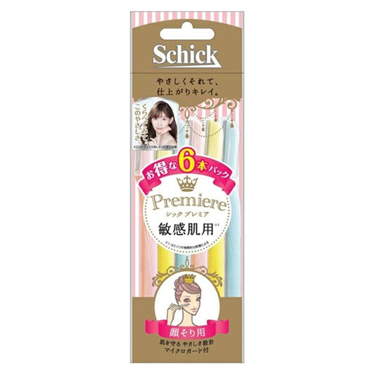 Schick Premium Sensitive Skin L Disposable 6 Pack