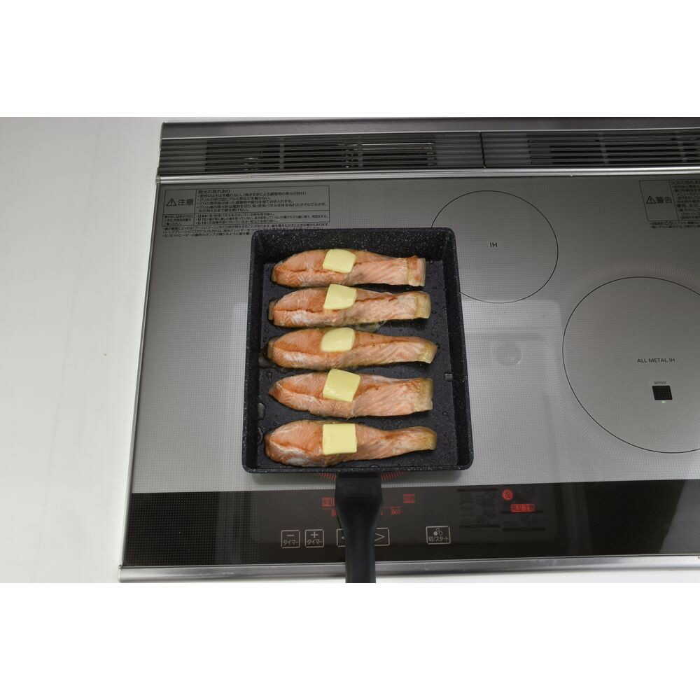 Wahei Freiz Ranchini Square Frying Pan Black
