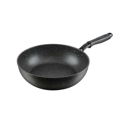 Wahei Freiz Double Marble α Stir Fry Pan 28cm Black