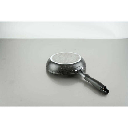 Wahei Freiz W Marble α IH Compatible Frying Pan 20cm Black