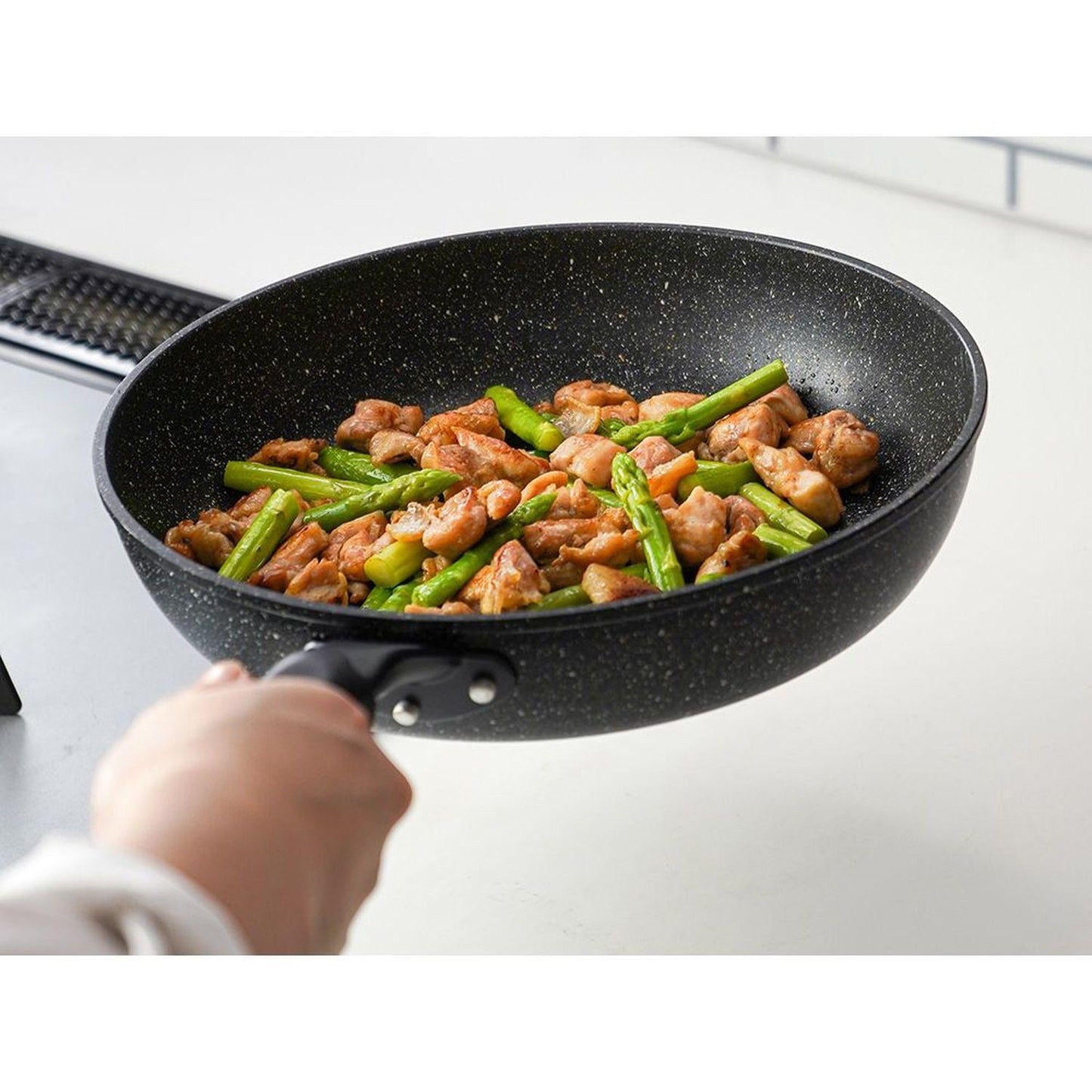 Wahei Freiz Double Marble α IH Compatible Frying Pan 20cm RB-2117