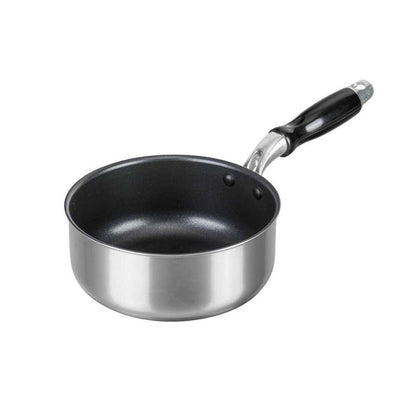 Wahei Freiz Just Pan NEO IH Snow Flat Pot 16cm Silver