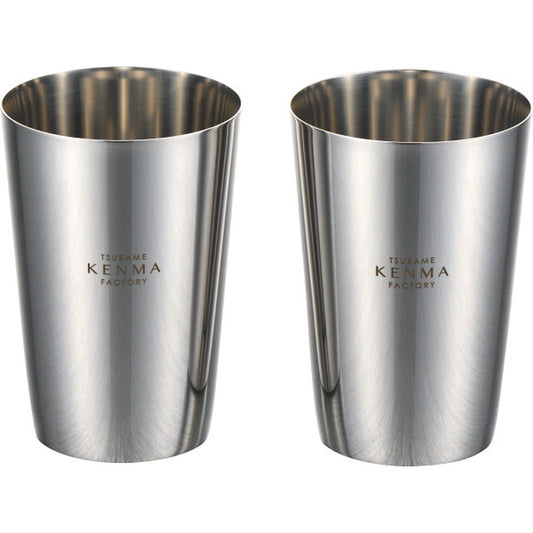 Tsubame Polishing Factory Pair Stainless Tumbler 300ml