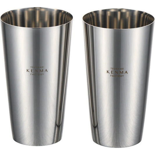 Tsubame Polishing Factory Pair Stainless Tumbler 400ml