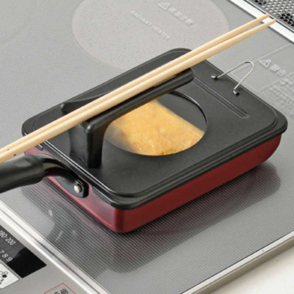 Wahei Freiz Leans 2-Way Egg Frying Cover Black