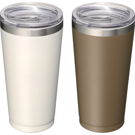 Satyun Pair Stainless Color Tumbler (with Lid)