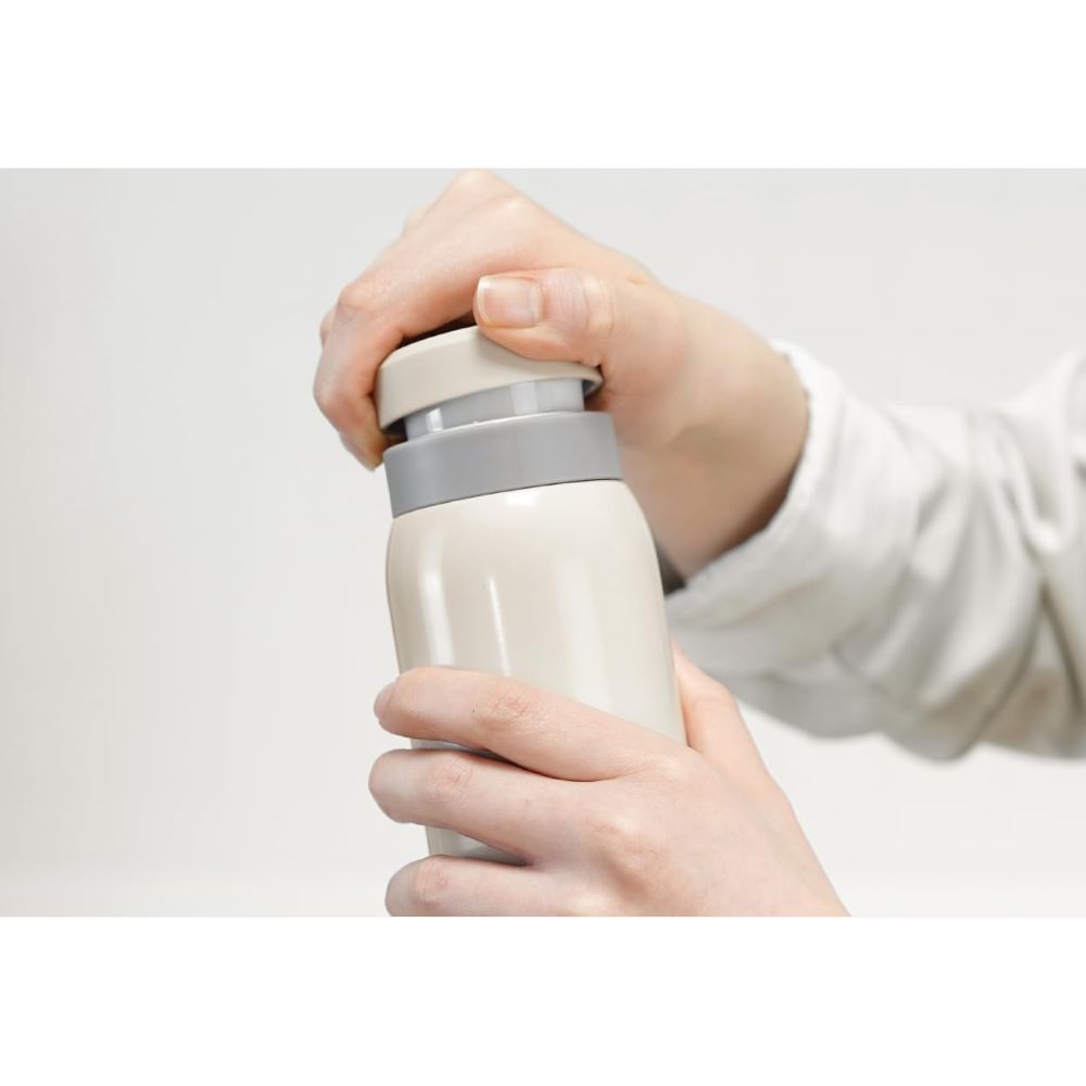 Wahei Freiz Moteco Screw Cap Mug Bottle 500ml White